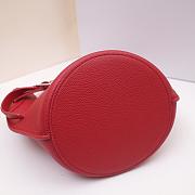 CELINE BIG BAG NANO BUCKET BAG RED 187243 SIZE 21 CM - 6