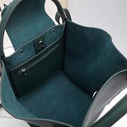 CELINE BIG BAG SMALL LONG STRAP EMERALD GREEN 183313 SIZE 24 CM - 2