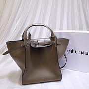 CELINE BIG BAG SMALL LONG STRAP TAUPE 183313 SIZE 24 CM - 1