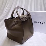 CELINE BIG BAG SMALL LONG STRAP TAUPE 183313 SIZE 24 CM - 6