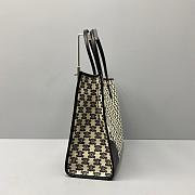 CELINE HORIZONTAL CABAS TRIOMPHE BLACK 194342 SIZE 43 CM  - 5
