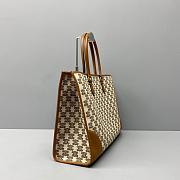CELINE HORIZONTAL CABAS TRIOMPHE BROWN 194342 SIZE 43 CM - 5