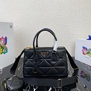 PRADA SMALL LAMPSKIN GALLERIA BAG 1BA863 SIZE 28 CM - 1
