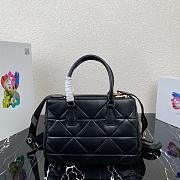 PRADA SMALL LAMPSKIN GALLERIA BAG 1BA863 SIZE 28 CM - 4