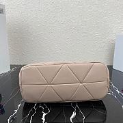 PRADA SMALL LAMPSKIN GALLERIA BAG BEIGE 1BA863 SIZE 28 CM - 5