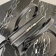 PRADA KRISTEN HANDBAG BLACK 1BA297 SIZE 26 CM - 3