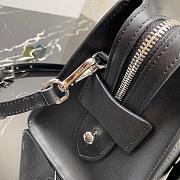 PRADA KRISTEN HANDBAG BLACK 1BA297 SIZE 26 CM - 2