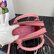 PRADA KRISTEN HANDBAG ROSE PINK 1BA297 SIZE 26 CM - 3