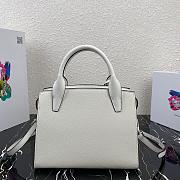 PRADA KRISTEN HANDBAG WHITE 1BA297 SIZE 26 CM - 3