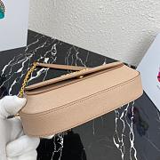 PRADA SAFFIANO LEATHER SHOULDER BAG BEIGE 1BD275 SIZE 22 CM - 4