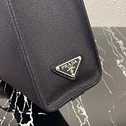 PRADA DRILL TOTE BAG BLACK 1BG382 SIZE 26 CM - 2