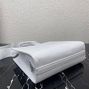 PRADA DRILL TOTE BAG WHITE 1BG382 SIZE 26 CM - 6