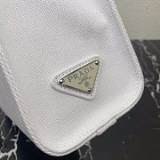 PRADA DRILL TOTE BAG WHITE 1BG382 SIZE 26 CM - 4