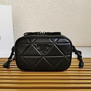 PRADA SPECTRUM SHOULDER BAG BLACK 1BH141 SIZE 21 CM - 1