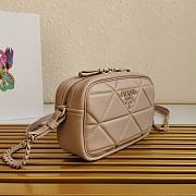 PRADA SPECTRUM SHOULDER BAG BEIGE 1BH141 SIZE 21 CM - 6