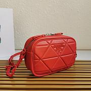 PRADA SPECTRUM SHOULDER BAG RED 1BH141 SIZE 21 CM - 6
