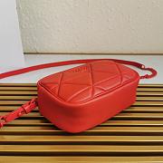 PRADA SPECTRUM SHOULDER BAG RED 1BH141 SIZE 21 CM - 5