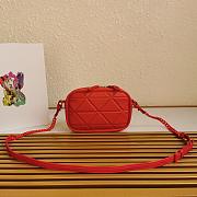 PRADA SPECTRUM SHOULDER BAG RED 1BH141 SIZE 21 CM - 3