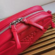 PRADA SPECTRUM SHOULDER BAG RED 1BH141 SIZE 21 CM - 2