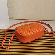 PRADA SPECTRUM SHOULDER BAG ORANGE 1BH141 SIZE 21 CM - 6