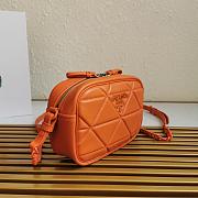 PRADA SPECTRUM SHOULDER BAG ORANGE 1BH141 SIZE 21 CM - 5