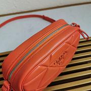 PRADA SPECTRUM SHOULDER BAG ORANGE 1BH141 SIZE 21 CM - 4