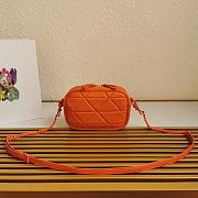 PRADA SPECTRUM SHOULDER BAG ORANGE 1BH141 SIZE 21 CM - 2