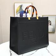 FENDI LARGE SUNSHINE BLACK 8BH372 SIZE 40.5 CM - 6