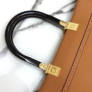FENDI LARGE SUNSHINE BROWN 8BH372 SIZE 40.5 CM - 3