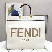 FENDI LARGE SUNSHINE WHITE 8BH372 SIZE 40.5 CM - 1