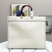 FENDI LARGE SUNSHINE WHITE 8BH372 SIZE 40.5 CM - 5