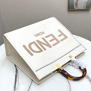 FENDI LARGE SUNSHINE WHITE 8BH372 SIZE 40.5 CM - 3