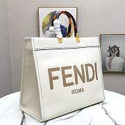 FENDI LARGE SUNSHINE WHITE 8BH372 SIZE 40.5 CM - 2