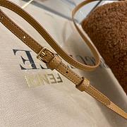 FENDI FIRST SMALL BROWN MINK 8BP129 SIZE 26 CM - 6