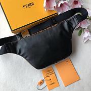 FENDI BELT BAG BROWN LEATHER 7VA434 SIZE 30 CM - 6