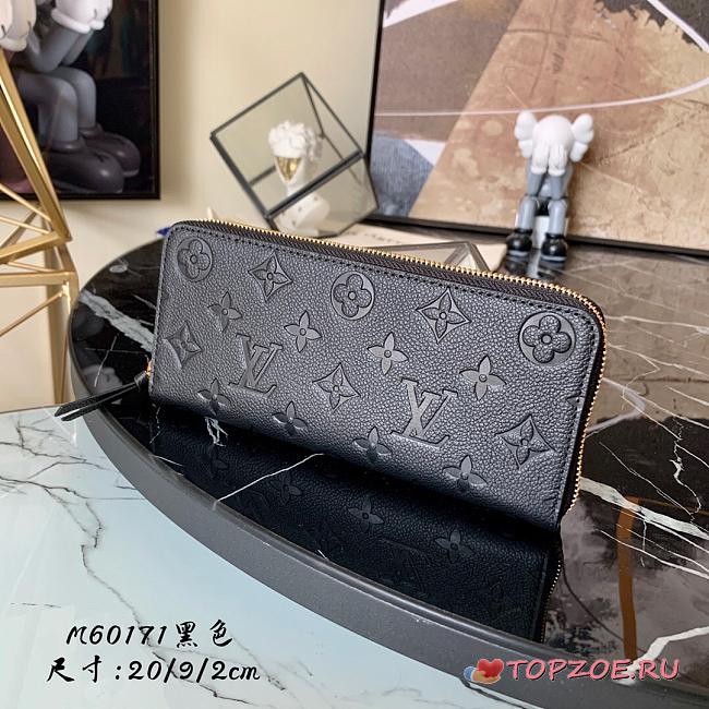 LV CLÉMENCE WALLET M60171 SIZE 20 CM - 1