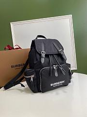 BURBERRY SMALL RUCKSACK BACKPACK BLACK SIZE 22 CM - 2