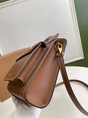 BURBERRY MINI LEATHER POCKET BAG BROW SIZE 23 CM - 3
