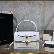 ALEXANDER WANG X BVLGARI BELT BAG WHITE 288737 SIZE 18.5 CM - 1