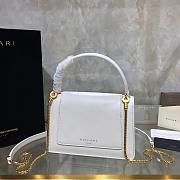 ALEXANDER WANG X BVLGARI BELT BAG WHITE 288737 SIZE 18.5 CM - 4