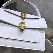 ALEXANDER WANG X BVLGARI BELT BAG WHITE 288737 SIZE 18.5 CM - 5