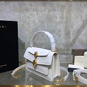 ALEXANDER WANG X BVLGARI BELT BAG WHITE 288737 SIZE 18.5 CM - 3