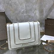 BVLGARI SERPENTI FOREVER CROSSBODY BAG WHITE SIZE 20 CM - 3