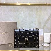 BVLGARI SERPENTI FOREVER CROSSBODY BLACK SIZE 20 CM - 1