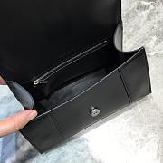 BALENCIAGA HOURGLASS SMALL TOP HANDLE BAG IN BLACK 5935461 SIZE 23 CM - 3