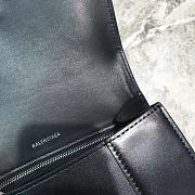 BALENCIAGA HOURGLASS SMALL TOP HANDLE BAG IN BLACK 5935461 SIZE 23 CM - 6
