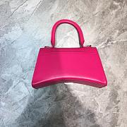 BALENCIAGA HOURGLASS SMALL TOP HANDLE BAG IN PINK 5935461 SIZE 23 CM - 6