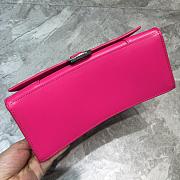BALENCIAGA HOURGLASS SMALL TOP HANDLE BAG IN PINK 5935461 SIZE 23 CM - 4