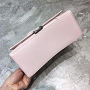 BALENCIAGA HOURGLASS SMALL TOP HANDLE BAG IN LIGHT ROSE 5935461 SIZE 23 CM - 6