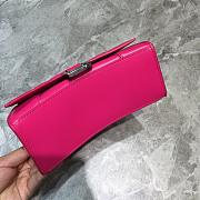 BALENCIAGA HOURGLASS XS TOP HANDLE BAG IN PINK 5928331 SIZE 19 CM - 6